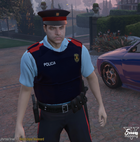 POLICÍA NACIONAL NUEVOS UNIFORMES - HOMBRE Y MUJER - GTA5-Mods.com